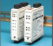 Fig. 2. (b) Examples of signal transmitters that are mounted on DIN rails and three transmitters that can be mounted directly into any cabinet.