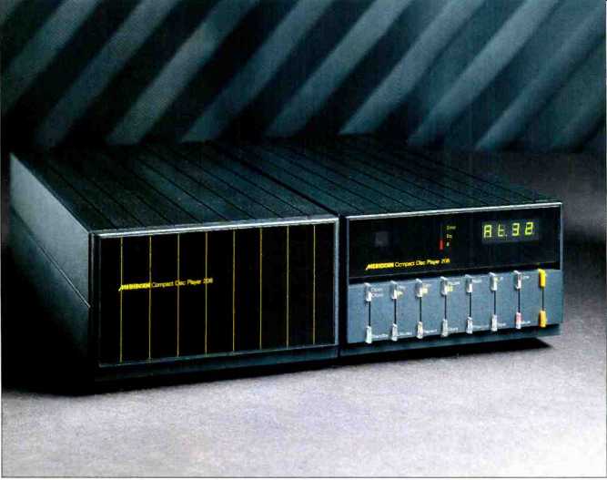 Meridian 208 CD player/Preamp (Apr. 1991)