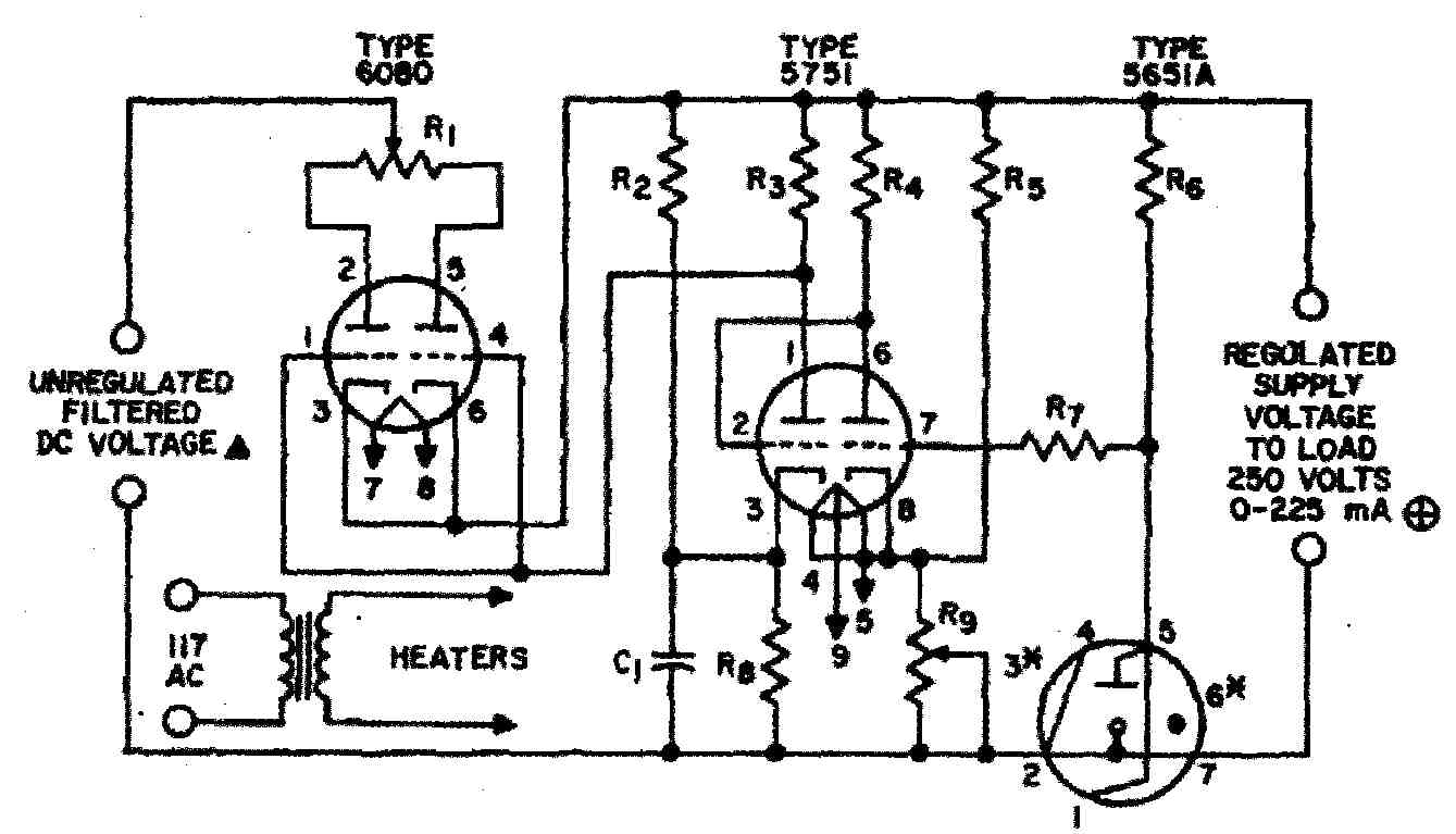 Regulated Power Supply for Vacuum Tube (Valve) Electronics Projects